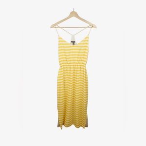 Iconic J crew silk Carrie midi dress